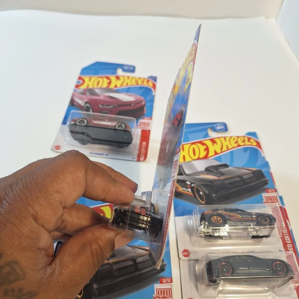 Hot Wheels Target Red Edition Some Damage 6 Cars Mustang/ Camaro
